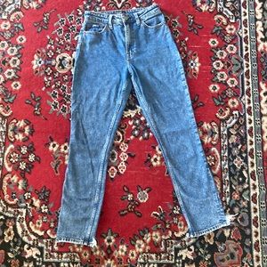 A&F Simone High Rise Slim Jeans